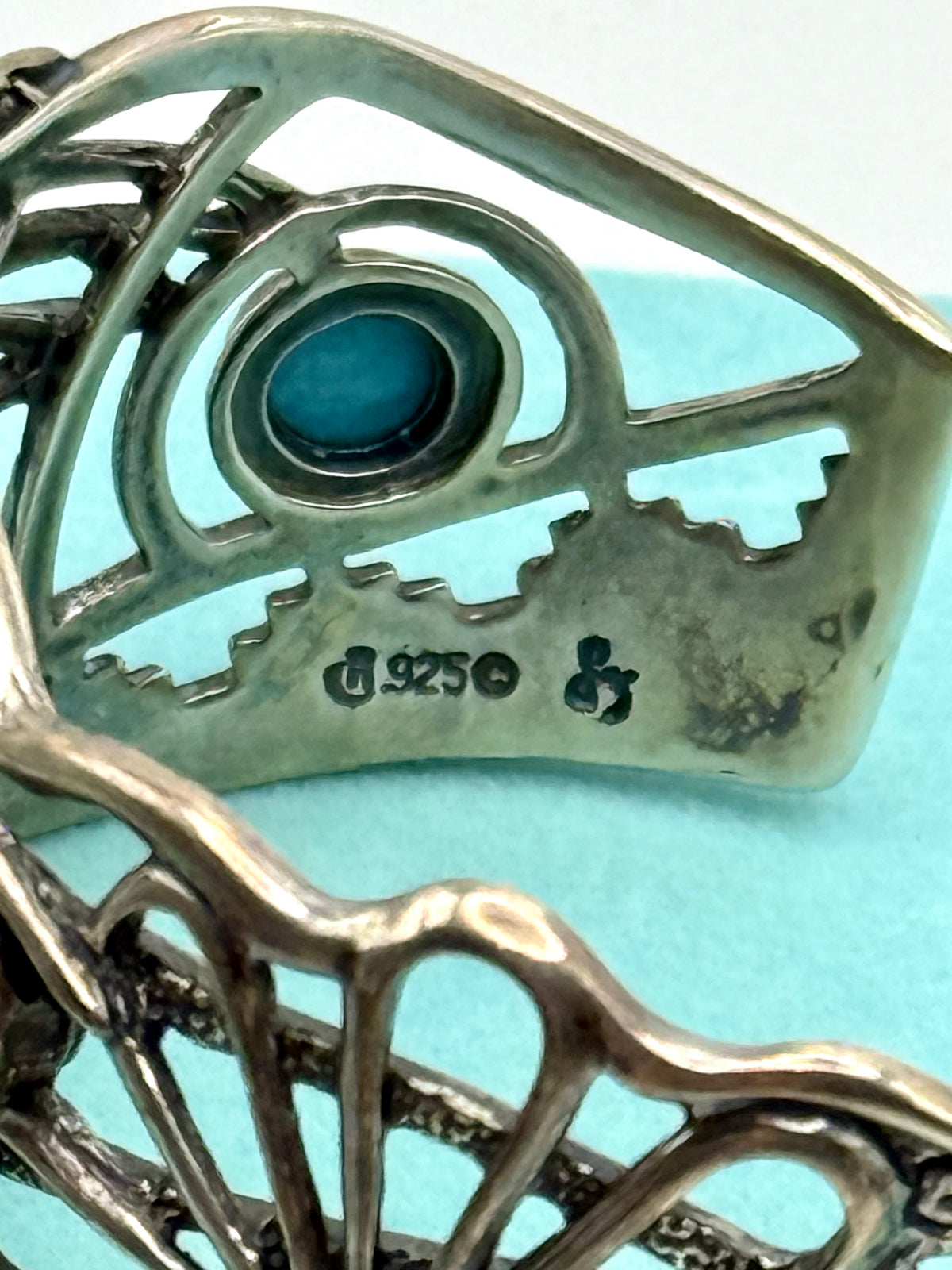 Multi Stone Sterling Silver Hummingbird Bracelet Fritz Casuse Carolyn Pollack
