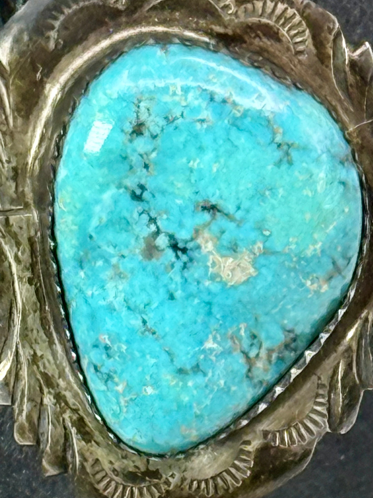 Sterling Silver and Turquoise Bolo Native Style