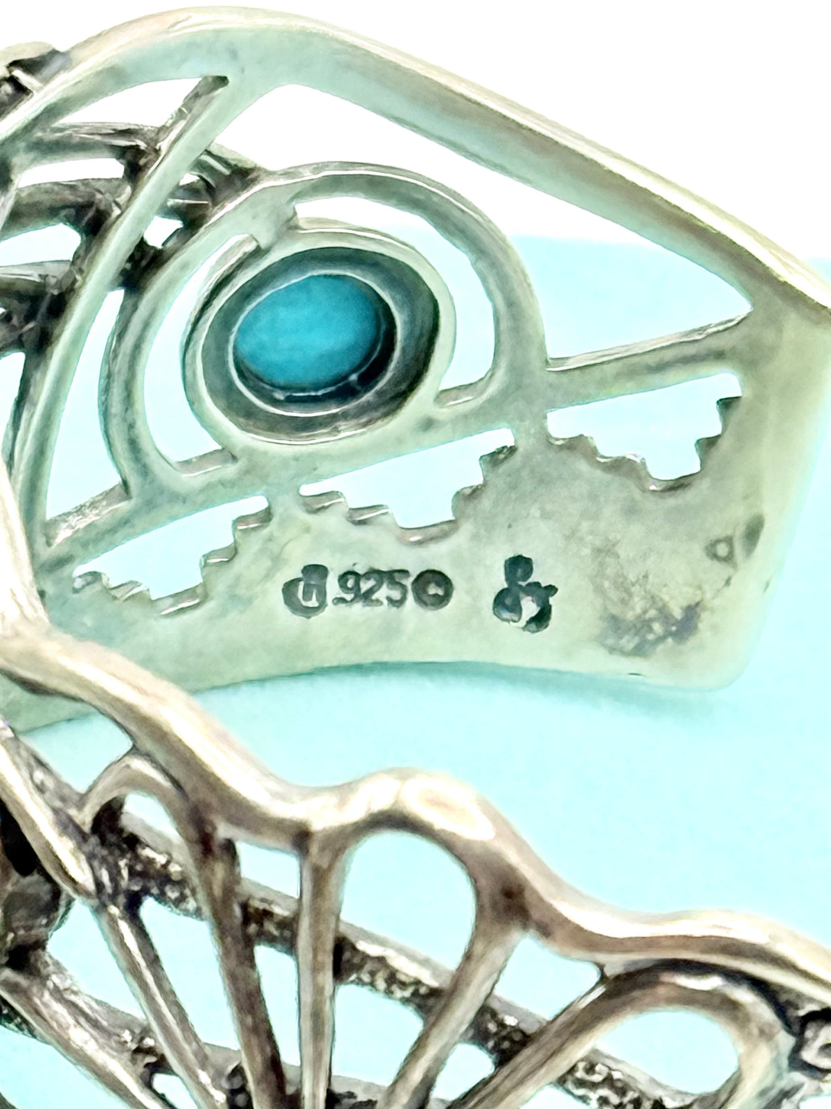 Multi Stone Sterling Silver Hummingbird Bracelet Fritz Casuse Carolyn Pollack