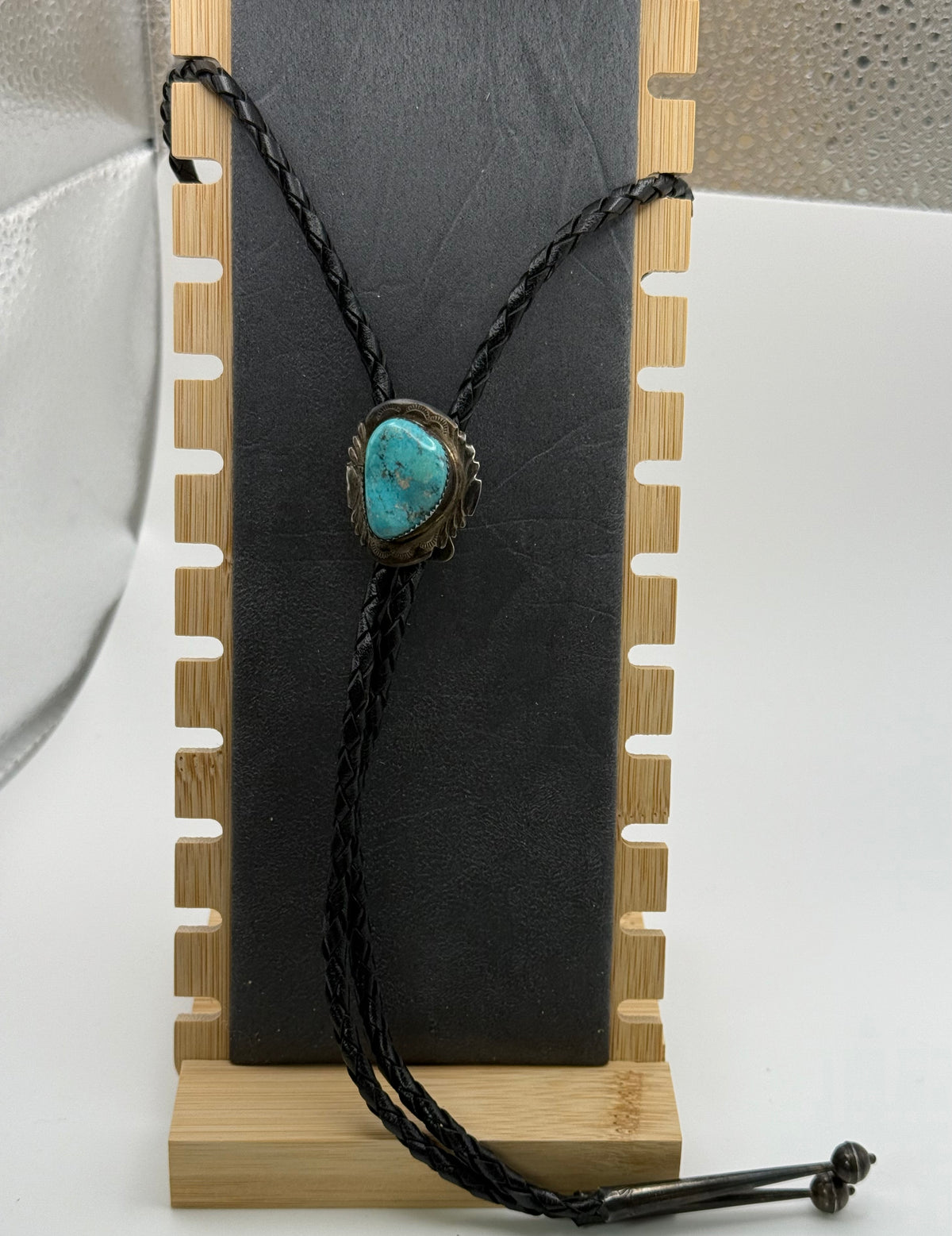 Sterling Silver and Turquoise Bolo Native Style