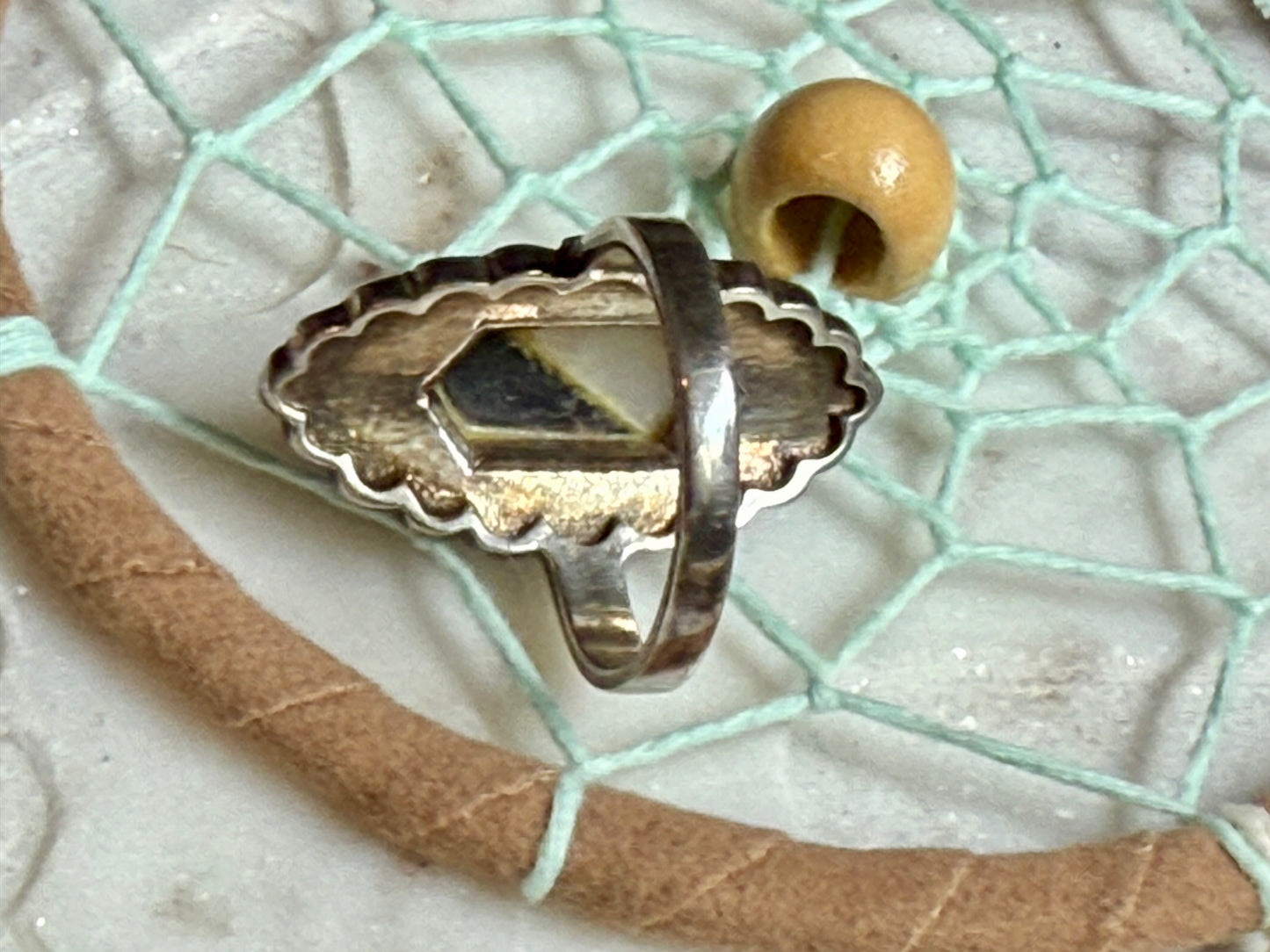 Vintage Sterling Art Deco Ring