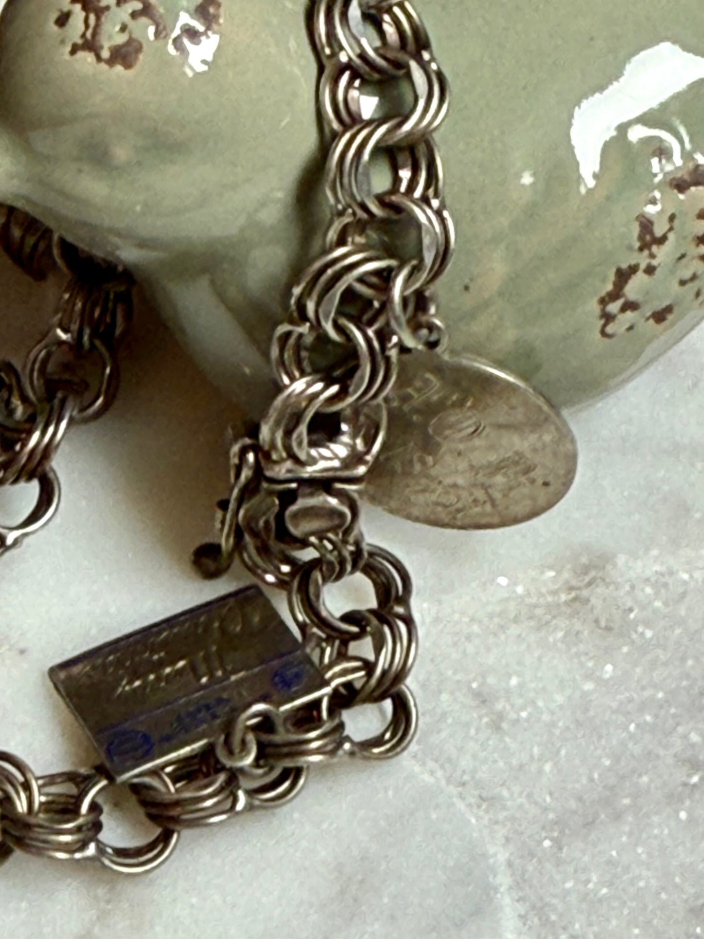 Vintage Sterling Charm Bracelet