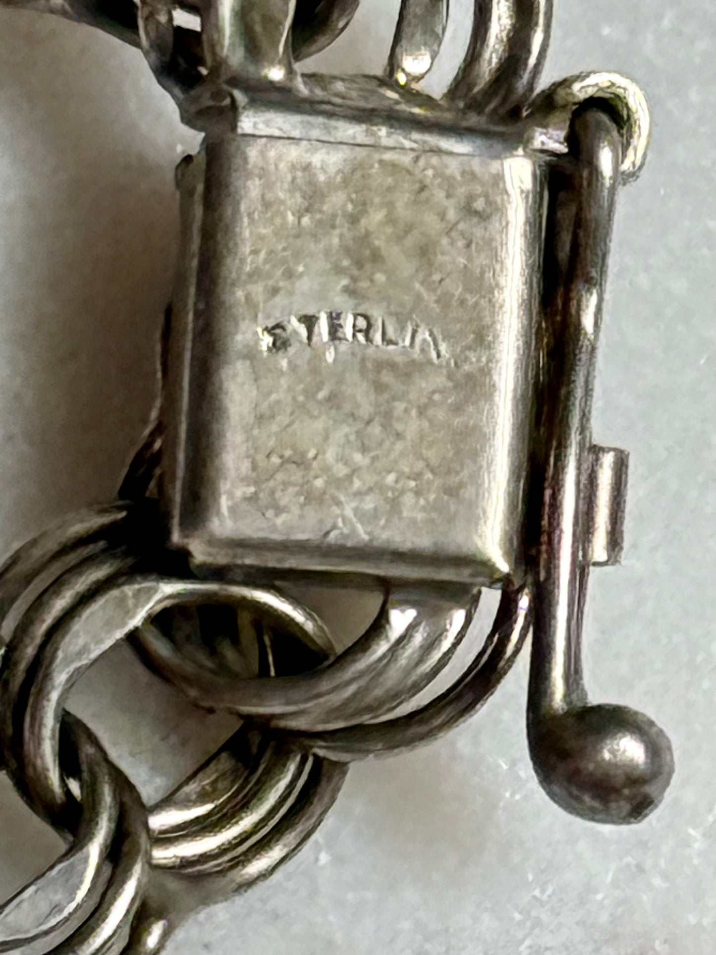 Vintage Sterling Charm Bracelet