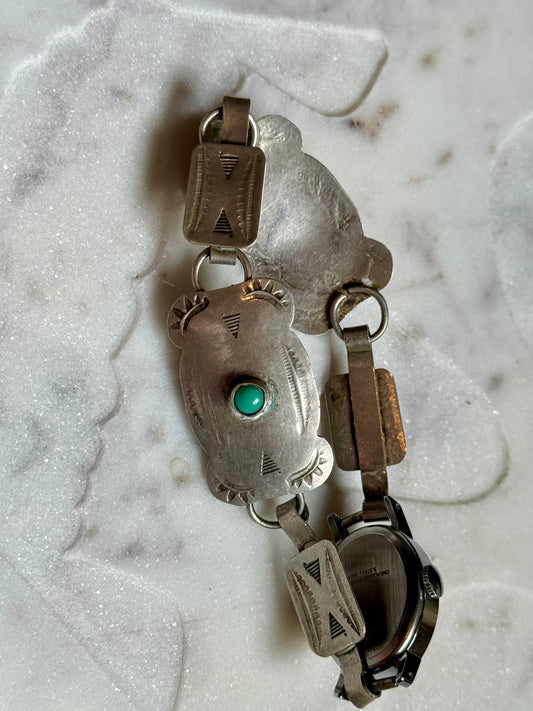 Vintage Concho Style Southwest Watch