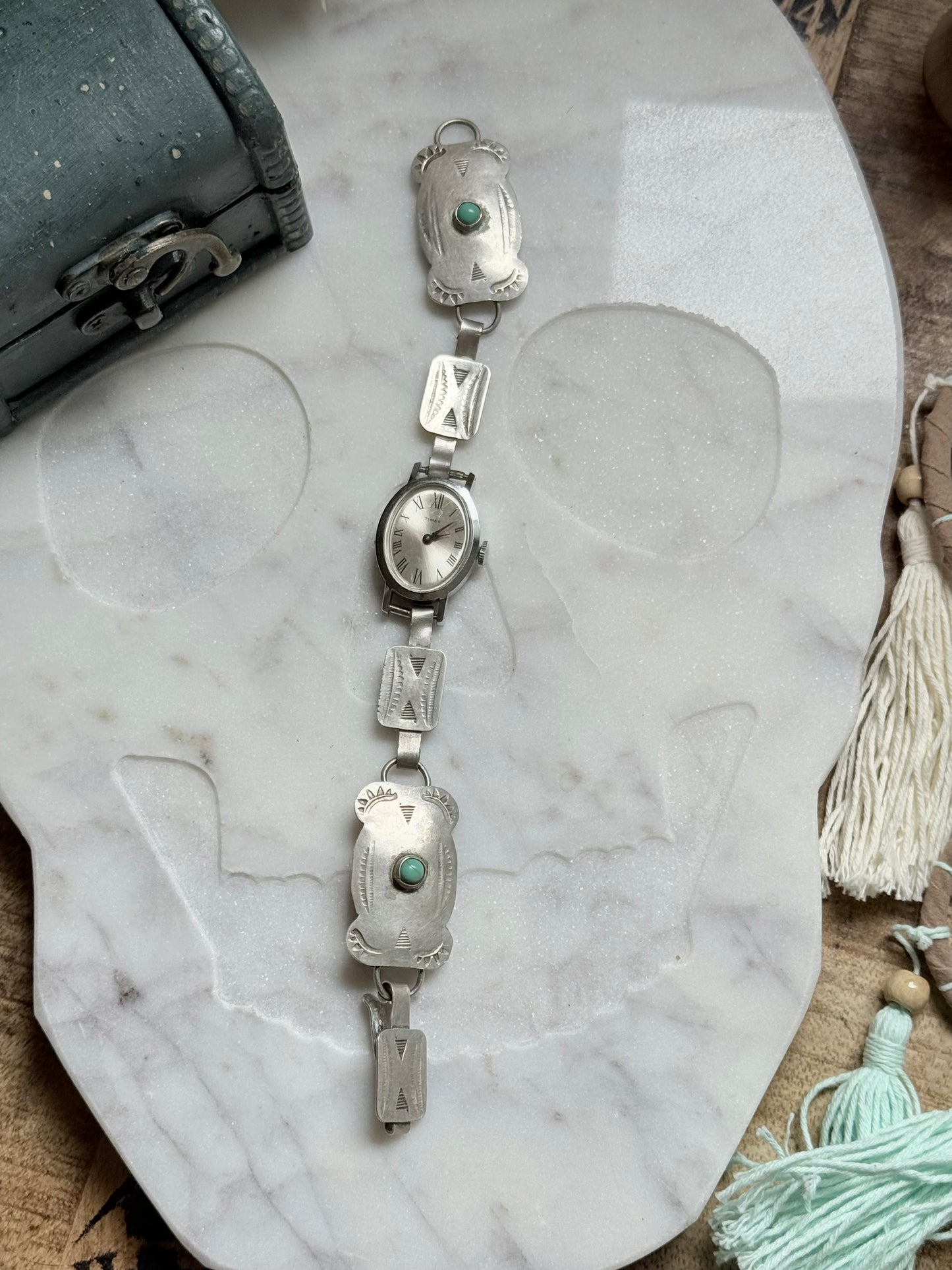 Vintage Concho Style Southwest Watch
