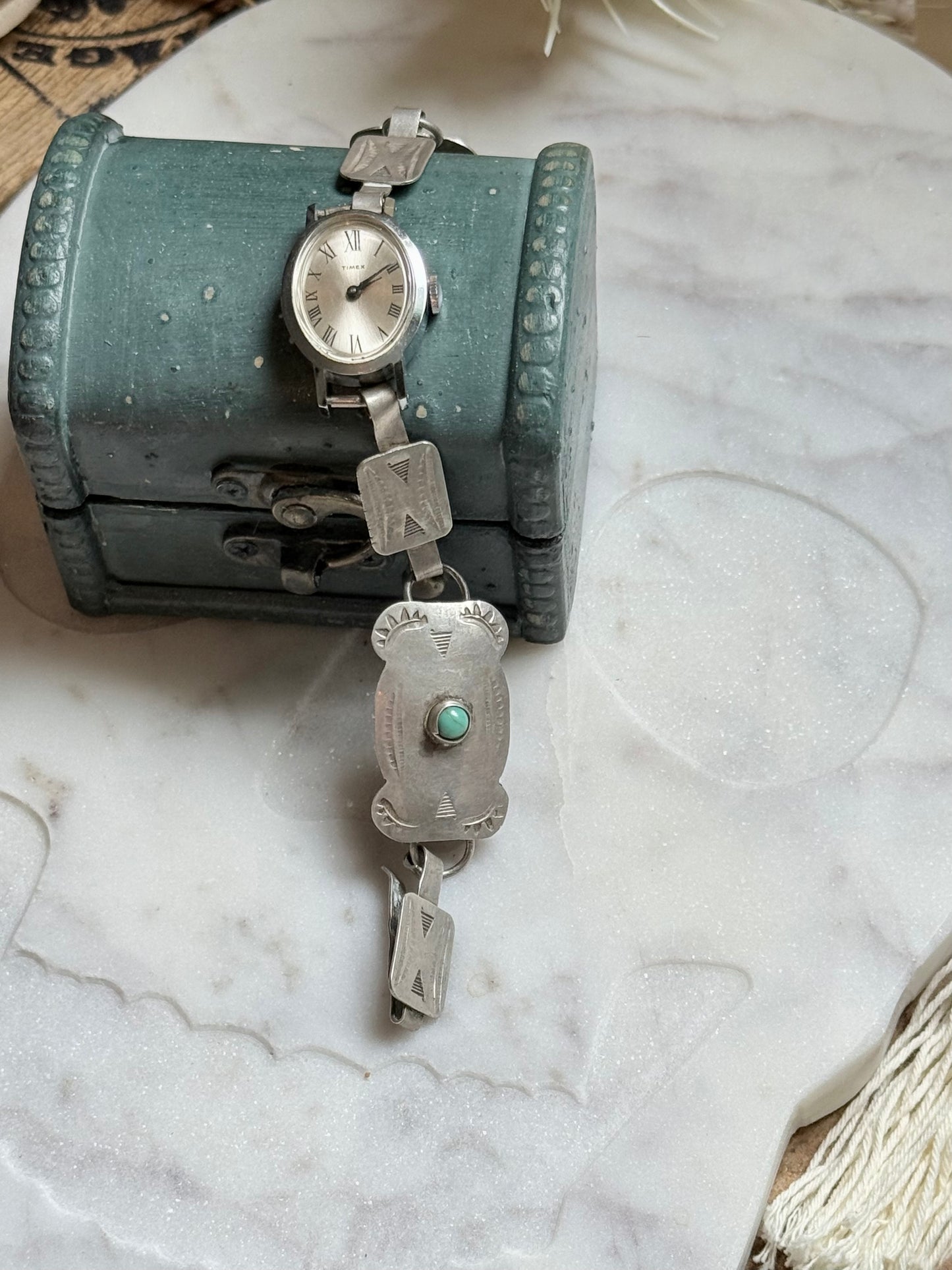 Vintage Concho Style Southwest Watch