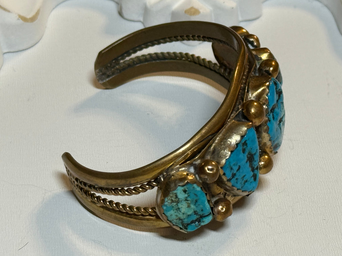 Vintage Turquoise Cuff Bracelet