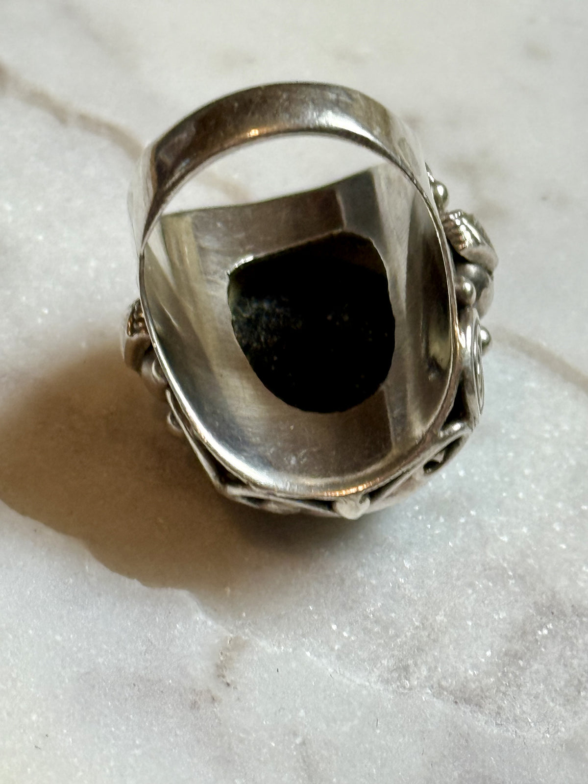 Vintage Onyx Statement Ring